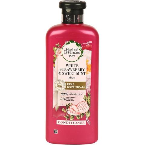 herbal essences odżywka do włosów clean white strawberry sweet mint