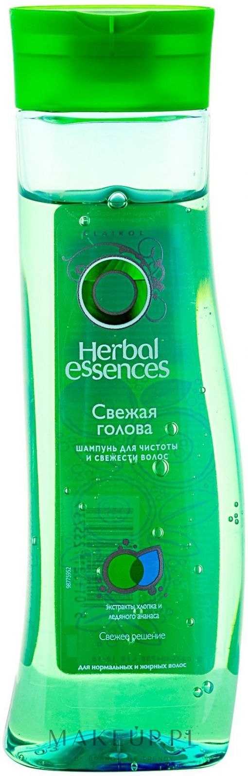 herbal essences szampon włosów przetłuszczających