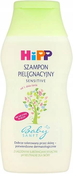 hipp babysanft szampon z migdałem