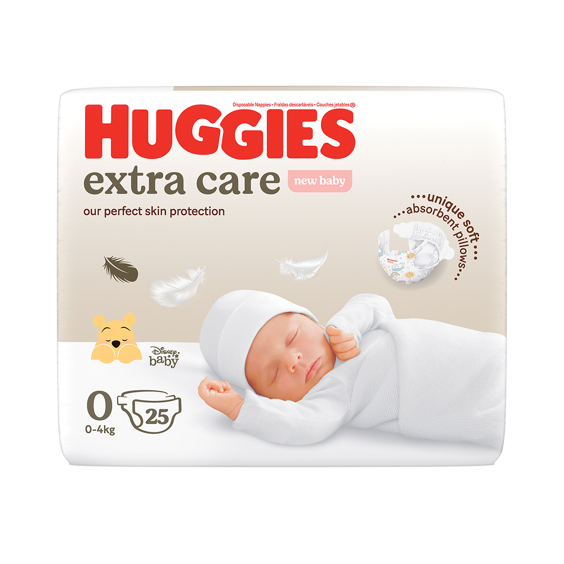 huggies newborn nappies size 0