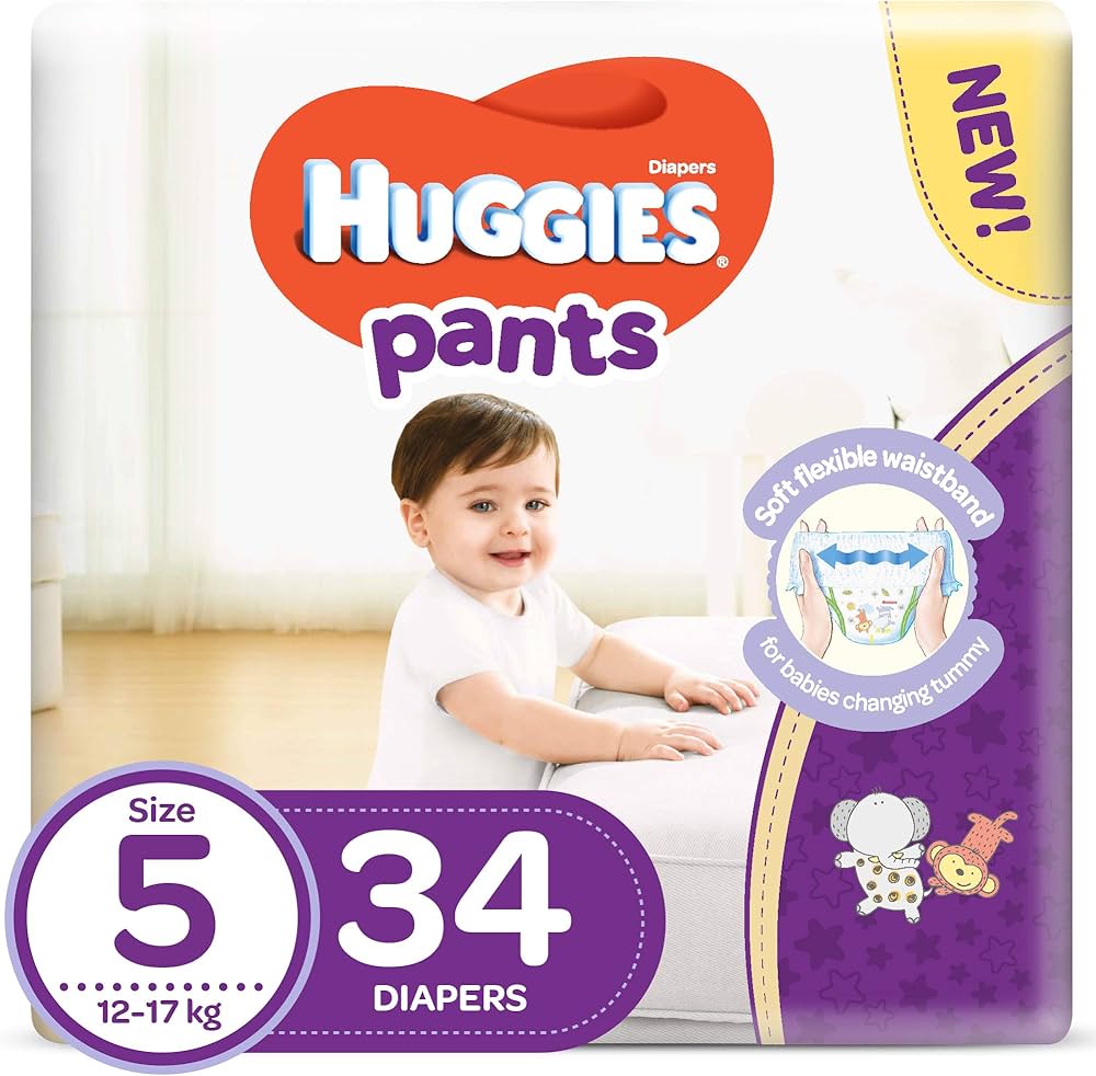 huggies pants 5 34 шт