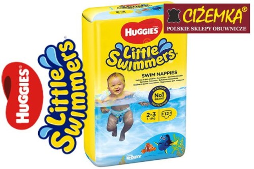 huggies pieluszki majteczki do pływania 2-3 3-8 kg