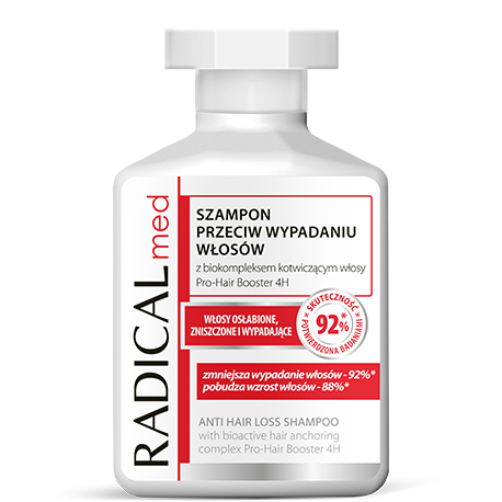 ideepharm radical med szampon dla mężczyzn 300ml