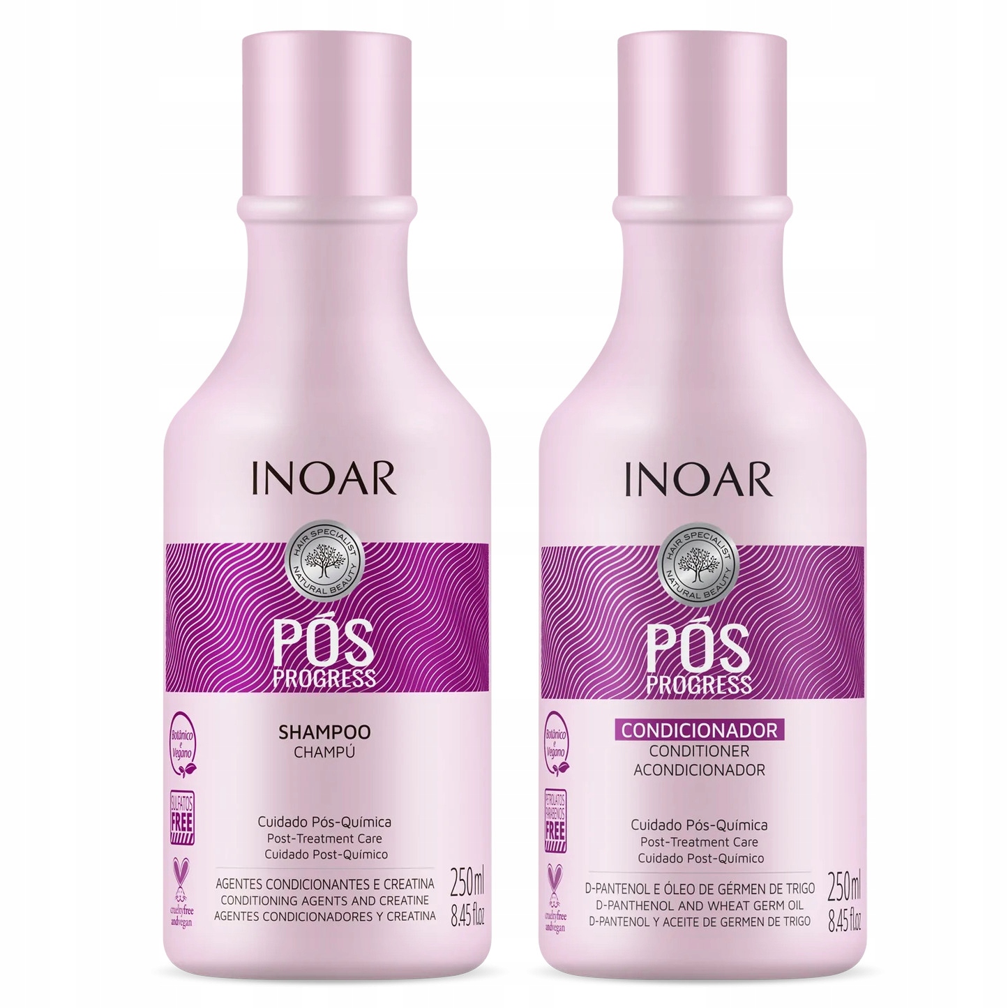 inoar flowers duo pack szampon odżywka do codziennej pielęgnacji