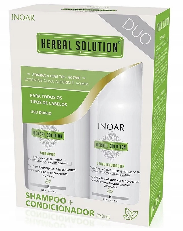 inoar herbal solution szampon odzywka