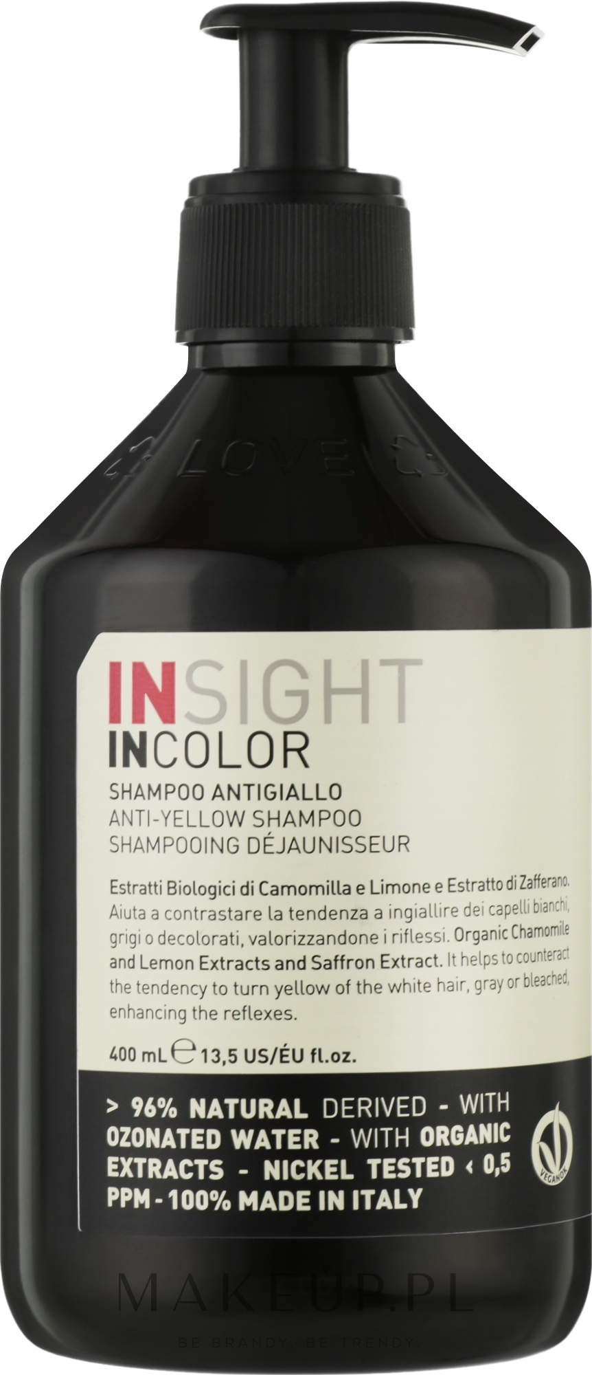 insight szampon anti yellow opinie