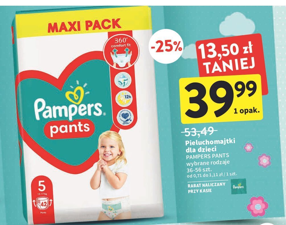 intermarche promocja pampers