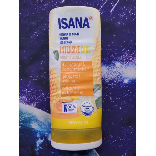 isana intensive care odżywka do włosów zmęczonych i zniszczonych honey&vanilla