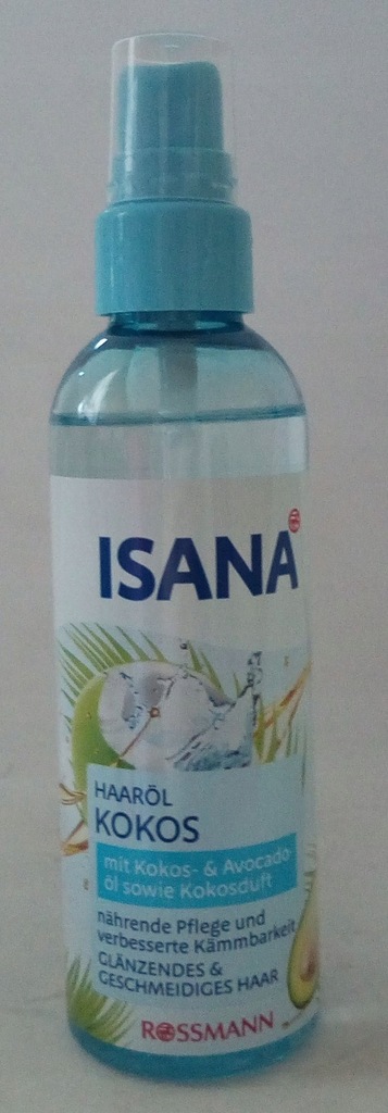 isana olejek do włosów kokosowy 100 ml