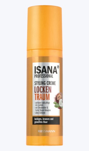 isana professional szampon do włosów kręconych pure curls