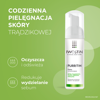 iwostin purritin pianka do twarzy skład