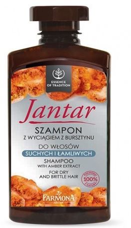 jantar do włosów suchych i łamliwych szampon