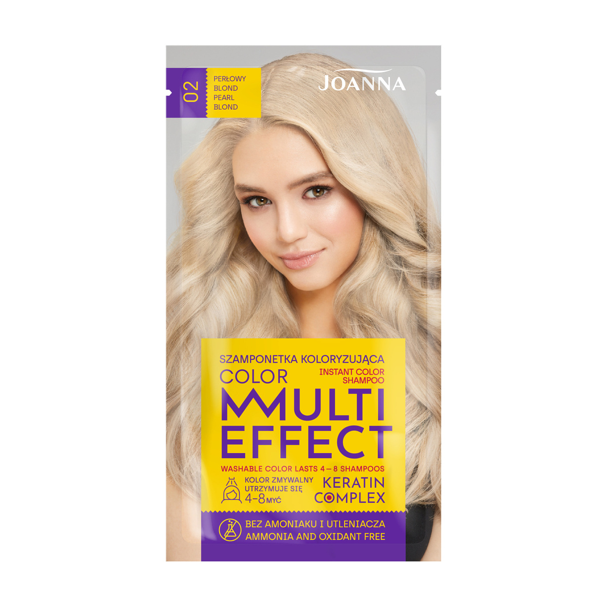 joanna multi effect color keratin complex szampone 6720118423 szamponetka wizaż