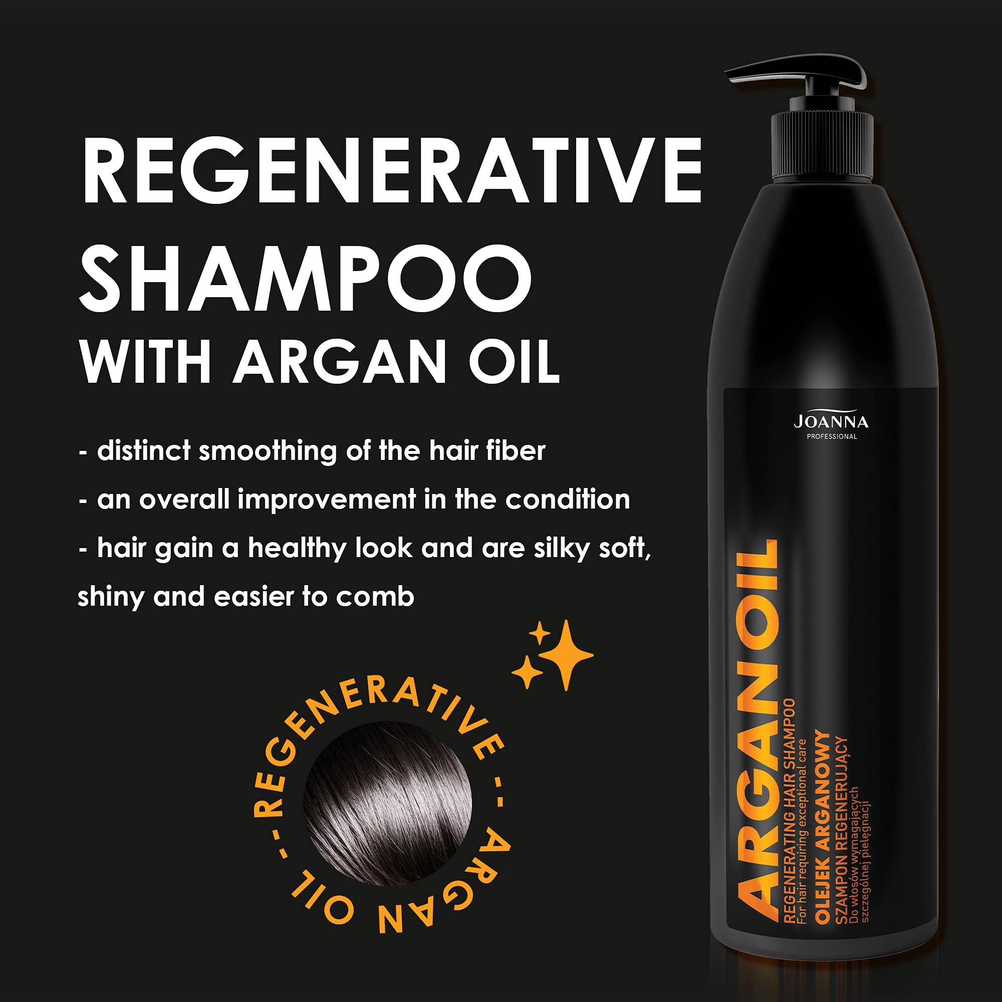 joanna professional szampon argan oil