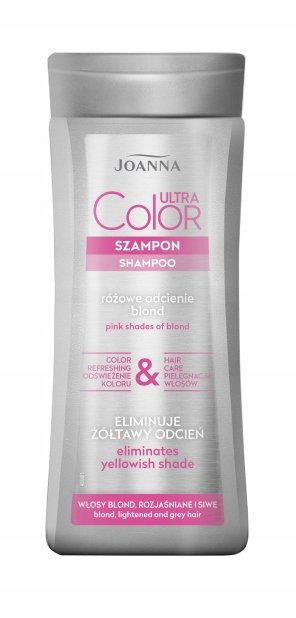 joanna ultra color szampon blond różowy