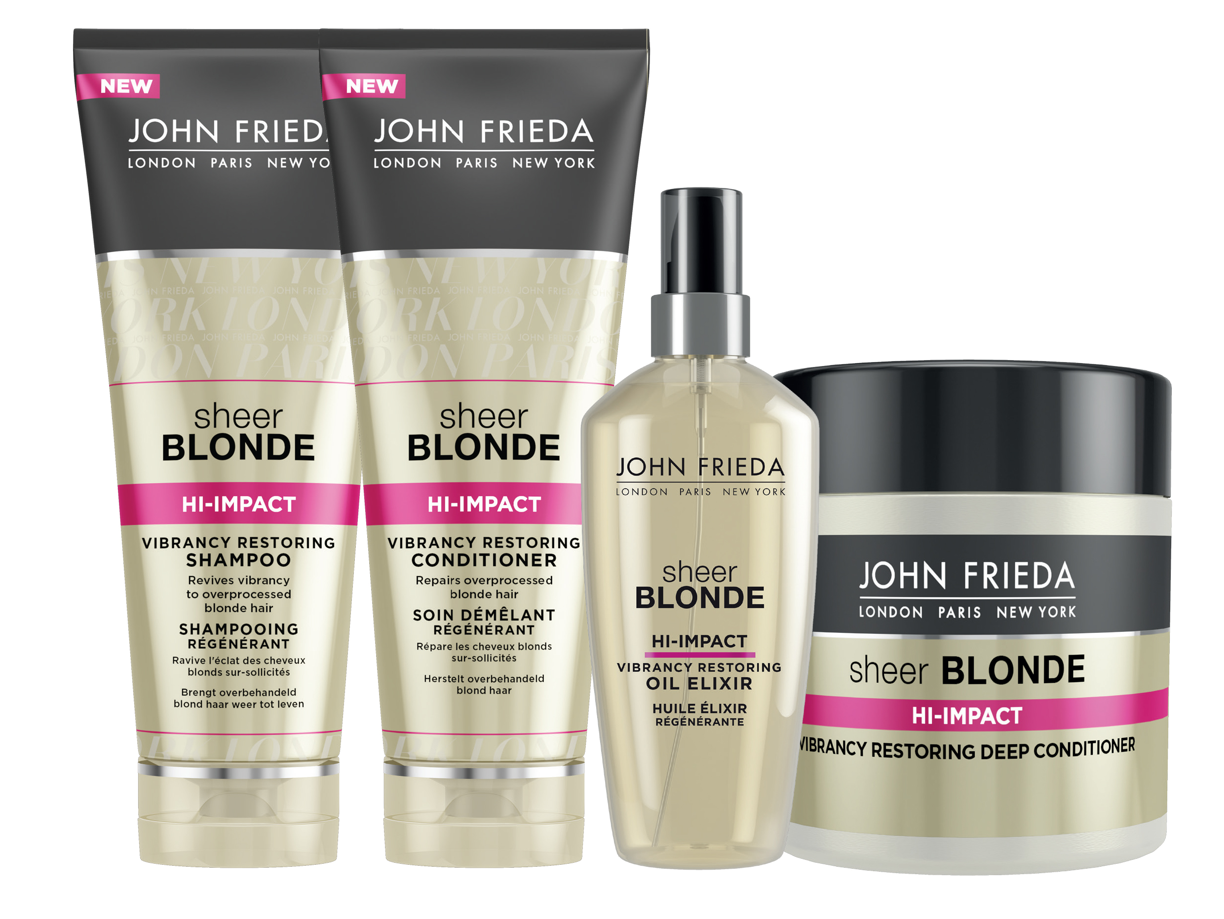 john frieda sheer blonde hi impact szampon