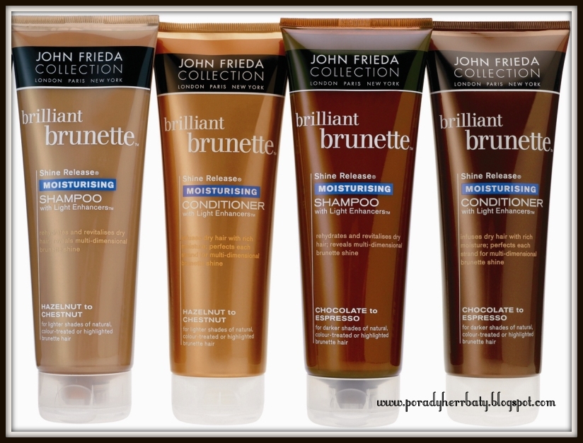 john frieda szampon do włosów brunette