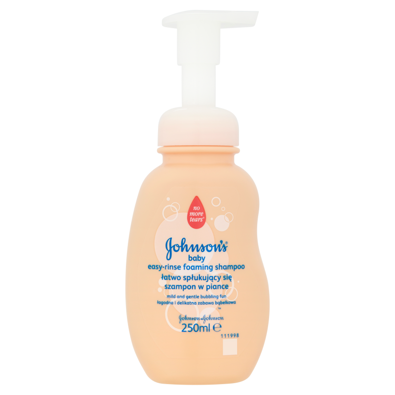 johnson&johnson baby szampon dla dzieci w piance 250ml