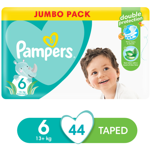 jumbo pack pampers size 6