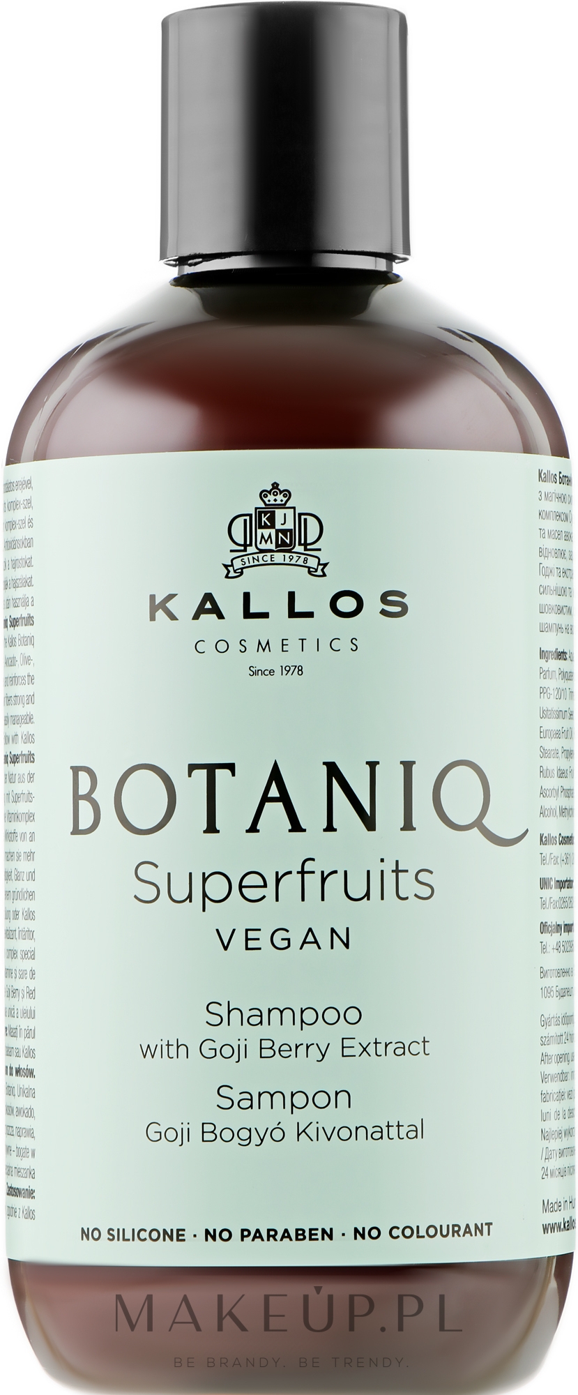 kallos botaniq superfruits odżywka do włosów wizaz