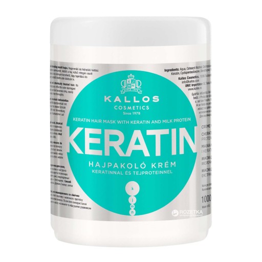 kallos cosmetics kjmn keratin szampon z keratyną i proteinami mlecznymi