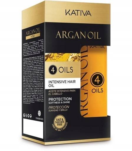 kativa argan olejek do włosów 4 oils