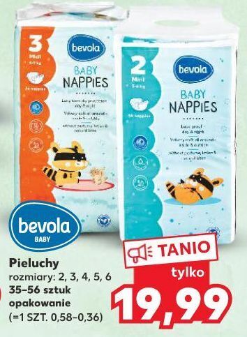 kaufland bevola pieluchy