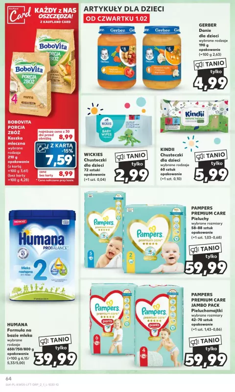 kaufland oferta pampers