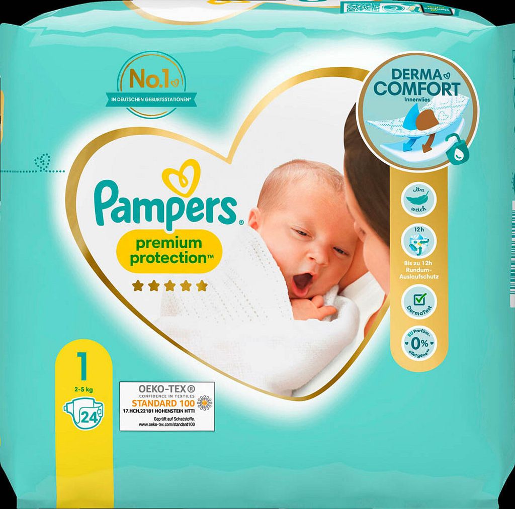 kaufland pampers premium care 1