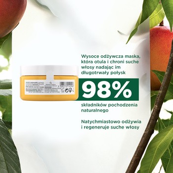 klorane olejek z mango do włosów suchych 125 ml doz