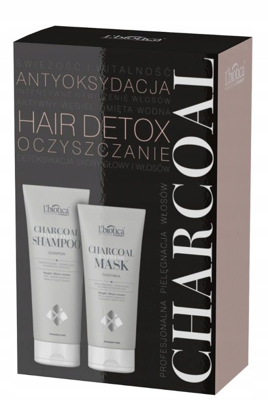 l biotica charcoal szampon