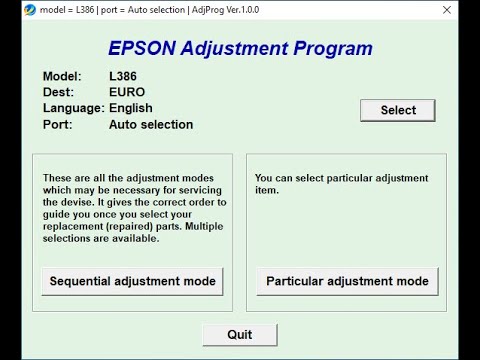 l386 epson free reset pampers