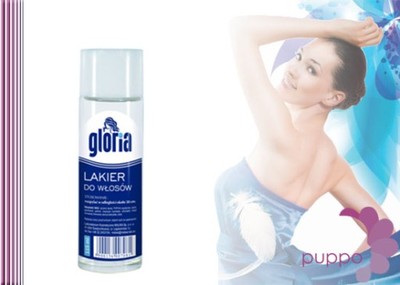 lakier do włosów gloria spray