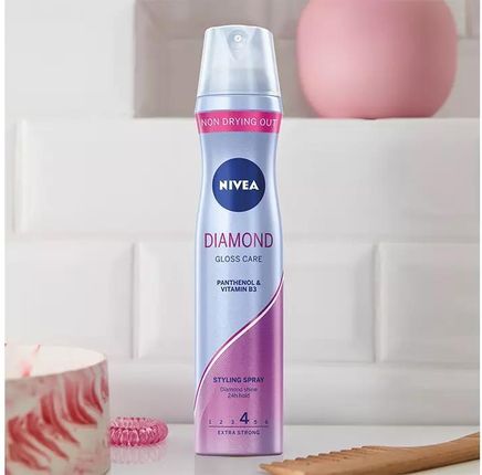 lakier do włosów nivea diamond gloss opinie