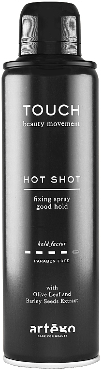 lakier do włosów utrwalający artego hot shot 500ml