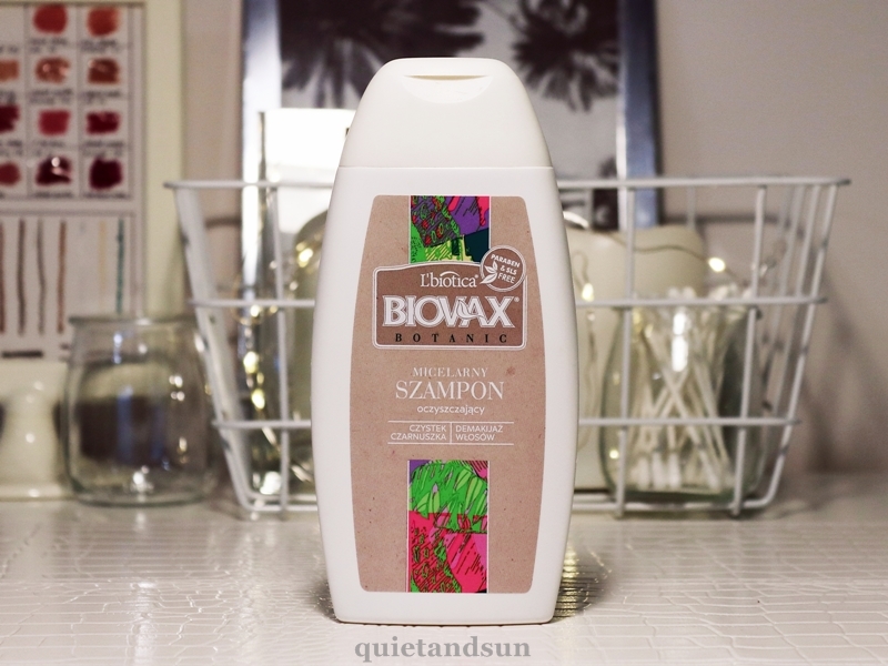 lbiotica biovax botanic szampon micelarny oczyszczający do włosów rossmann