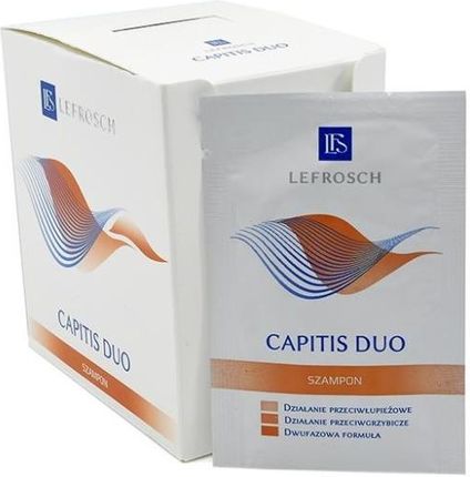 lefrosch capitis duo szampon przeciwłupieżowy 30saszetek x 5ml