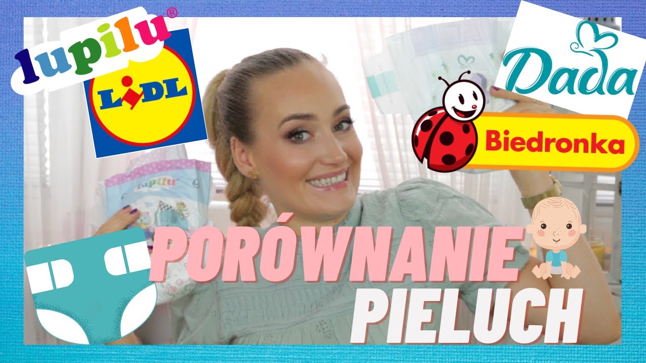 lepsze pieluchy z lidla cz biedronki