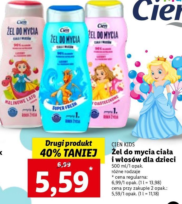 lidl szampon dla dzieci