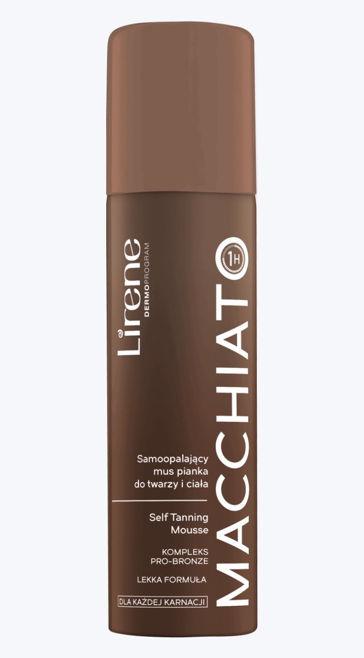 lirene bronze collection samoopalający mus-pianka do twarzy i ciała 150ml