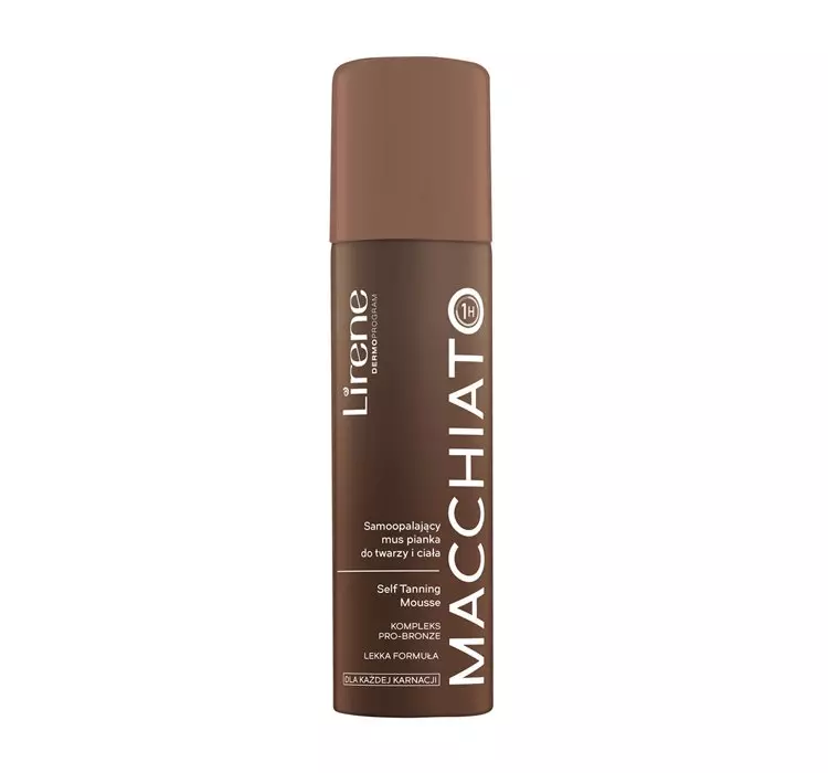 lirene bronze collection samoopalający mus-pianka do twarzy i ciała 150ml