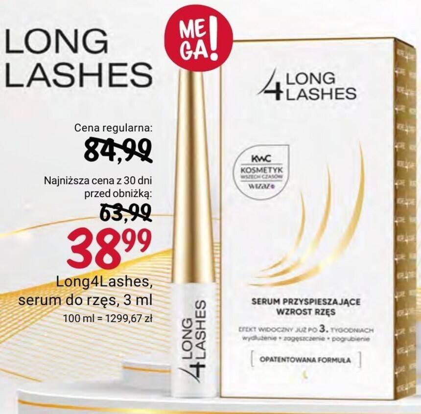 long 4 lashes odżywka do włosów rossmann