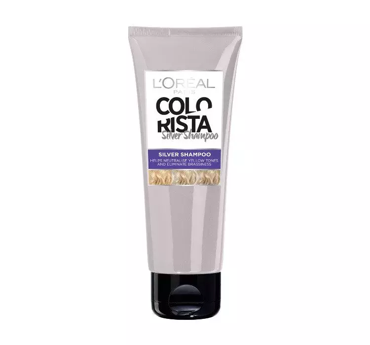 loreal colorista silver szampon włosy blond