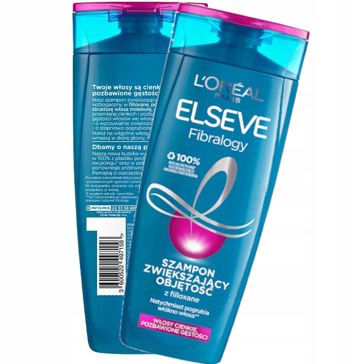 loreal elseve fibralogy szampon