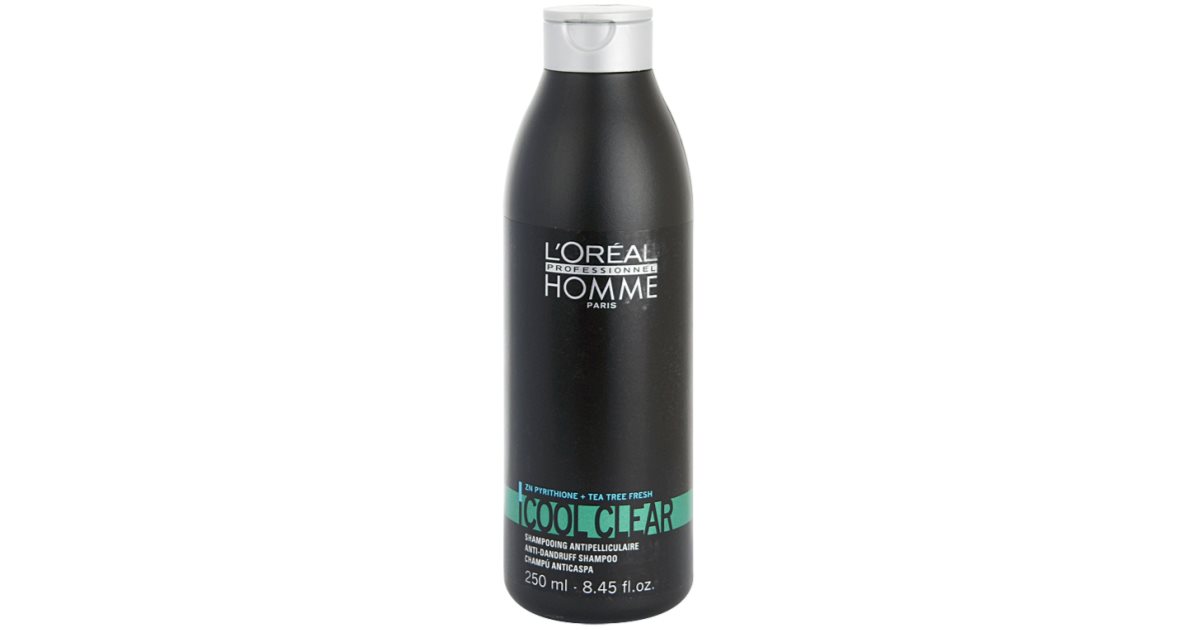 loreal homme cool clear szampon przeciwłupieżowy 250ml