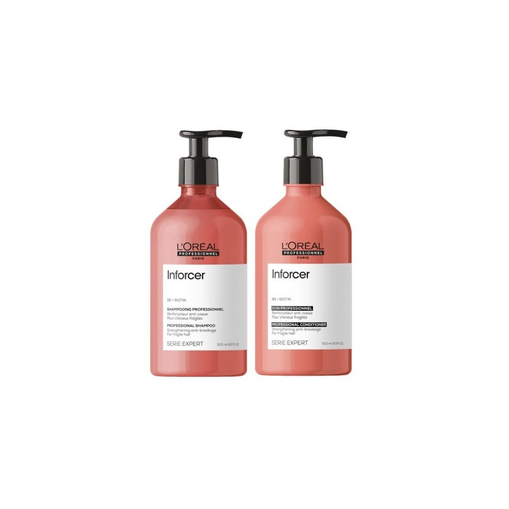 loreal inforcer biotyna szampon łamliwe