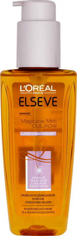 loreal olejek do włosów odbudowa