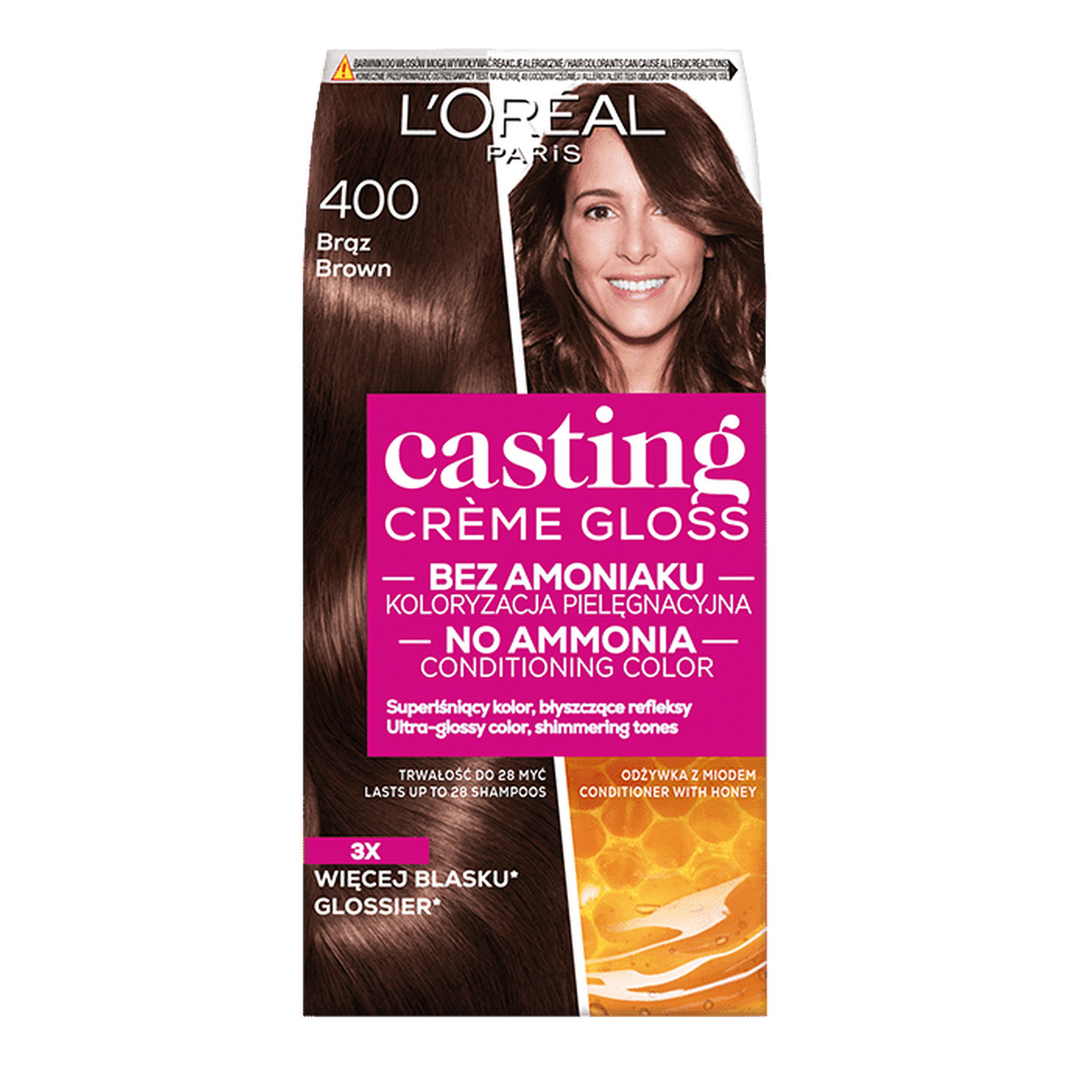 loreal paris casting creme gloss szampon koloryzujący