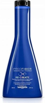 loreal pro fiber re-create szampon cienkie