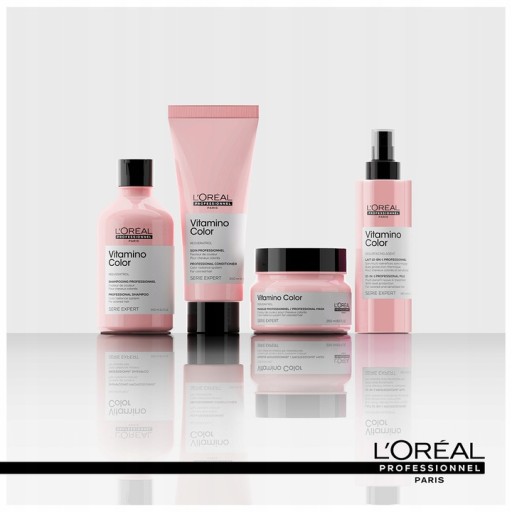 loreal professionnel vitamino color zestaw szampon odżywka maska